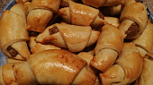 Svatomartinské rohlíčky s náplní z ořechů