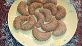 Foukané rohlíčky, Později budu rožky rohlíčků máčet ještě v čokoládové polevě