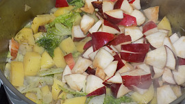 Pekáč z pekingského zelí s jablky