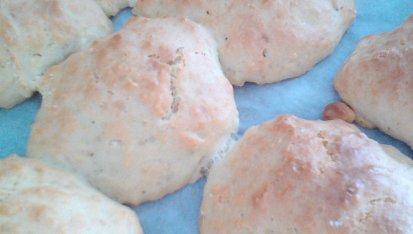 Americké pagáče - mayo biscuits, žiadne modelky, ale tá chuť!