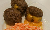 Mleté masové koule s ředkvovým salátem  (Dělená strava podle LK - Zvířata) (Masové koule s ředkovovým salátem - SPLK)