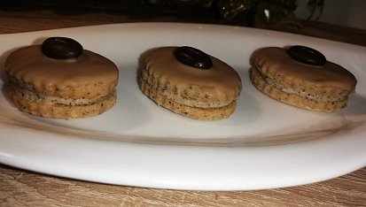 Mocca oválky s polevou Souplesse