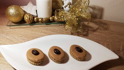 Mocca oválky s polevou Souplesse