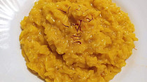 Risotto Zafferano (šafránové rizoto)