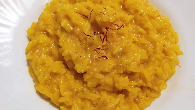 Risotto Zafferano (šafránové rizoto)