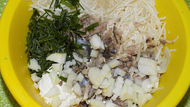 Celerová pomazánka s rybičkami - vhodné na veku