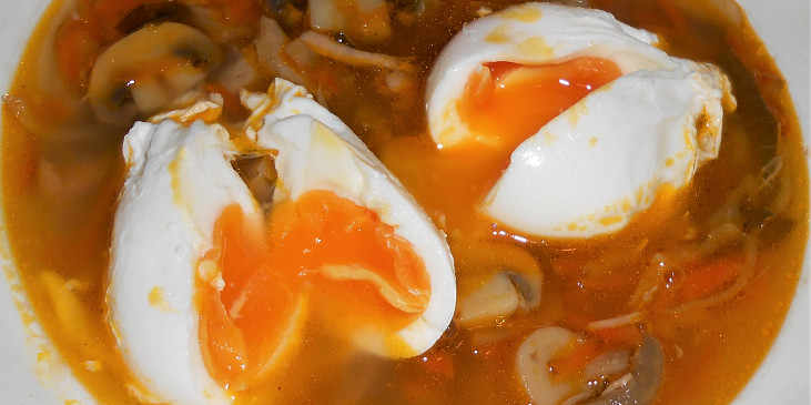 čínská polévka se zastřeným vejcem do SPLK