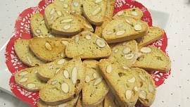 Klasické  italské toskánské Biscotti
