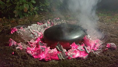 Koložvárské zelí na způsob UFO, UFO disk na pečenie v pahrebe