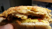 Seitan à la kuřecí (rostlinné maso z pšeničné bílkoviny), řízek ze seitanu