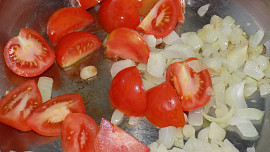 Těstoviny s polníčkem