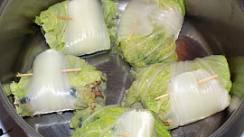 Rolky z pekingského zelí