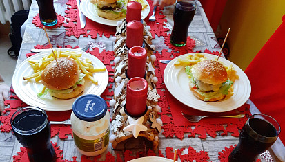 Housky na hamburger