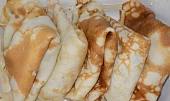 Palačinky s brokolicovou náplní
