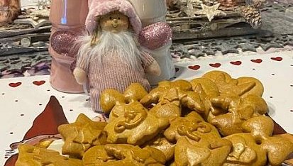 Újezdecké perníčky zdobené marcipánem