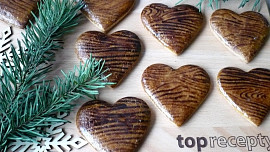 Perníčky s dřevěným dekorem II Perníčky s dřevěným dekorem II