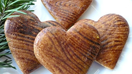 Perníčky s dřevěným dekorem II Perníčky s dřevěným dekorem II