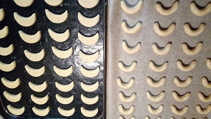 Újezdecké vanilkové rohlíčky z lískových ořechů