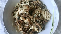 Žampionová omáčka - vegan