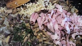 Houbovo - slaninová omeleta