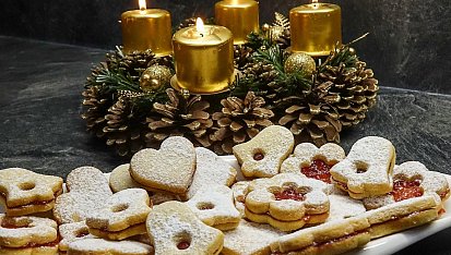 Linecké cukroví - recept z cukrářského učiliště