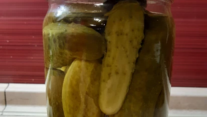 Zavařované okurky podle babičky