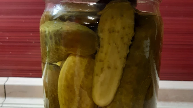 Zavařované okurky podle babičky