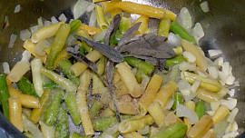 Fazolky s haluškami