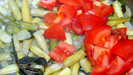 Fazolky s haluškami