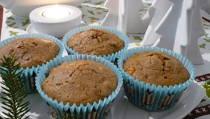 Vánoční muffin