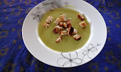 Bramborovo - hrášková polévka