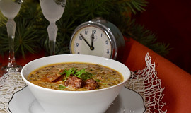 Čočková polévka nejen na Nový rok