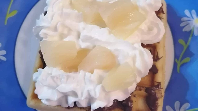 Lahodné, křehké a křupavé vafle, Vafle dle mých dětí ????