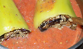 Papriky plněné houbami