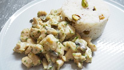 Kuřecí s žampiony a mascarpone