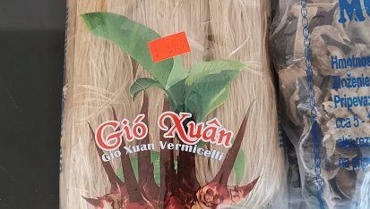 Vietnamské závitky podle Majkla, Skleněné nudle