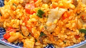 Bulgur s hlívou a zázvorem