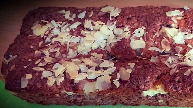 Jablečný Low carb chlebíček, Jablečný chlebíček Low Carb
