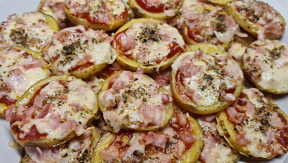 Bramborové "mini pizzy"