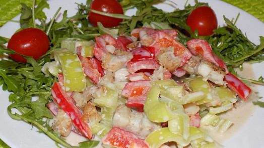 DIA-Saláty z rybího filé