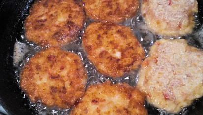 Kuřecí řízky s uzenou mozzarellou