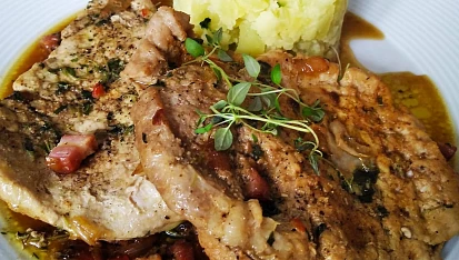 Vepřové kotlety na tymiánu, Vepřové kotlety na tymiánu