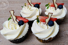 kakaové cupcakes
