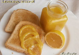 Lemon curd - anglický citronový krém, pomazánka