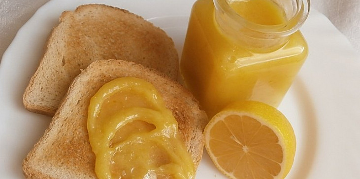 Lemon curd - anglický citronový krém, pomazánka (Lemon Curd)