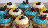 Vanilkové cupcakes podle Mišky Kuličky (vanilkové cupcakes)