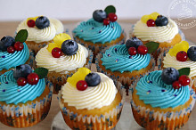 vanilkové cupcakes
