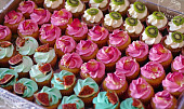 Vanilkové cupcakes podle Mišky Kuličky (svatební minicupcakes)