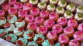 Vanilkové cupcakes podle Mišky Kuličky, svatební minicupcakes