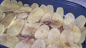 Kuře v bramborách zapečené se smetanou